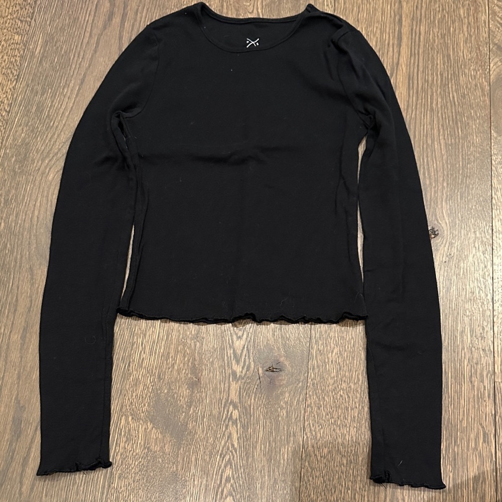 PacSun Black Long Sleeve Women's Tee
